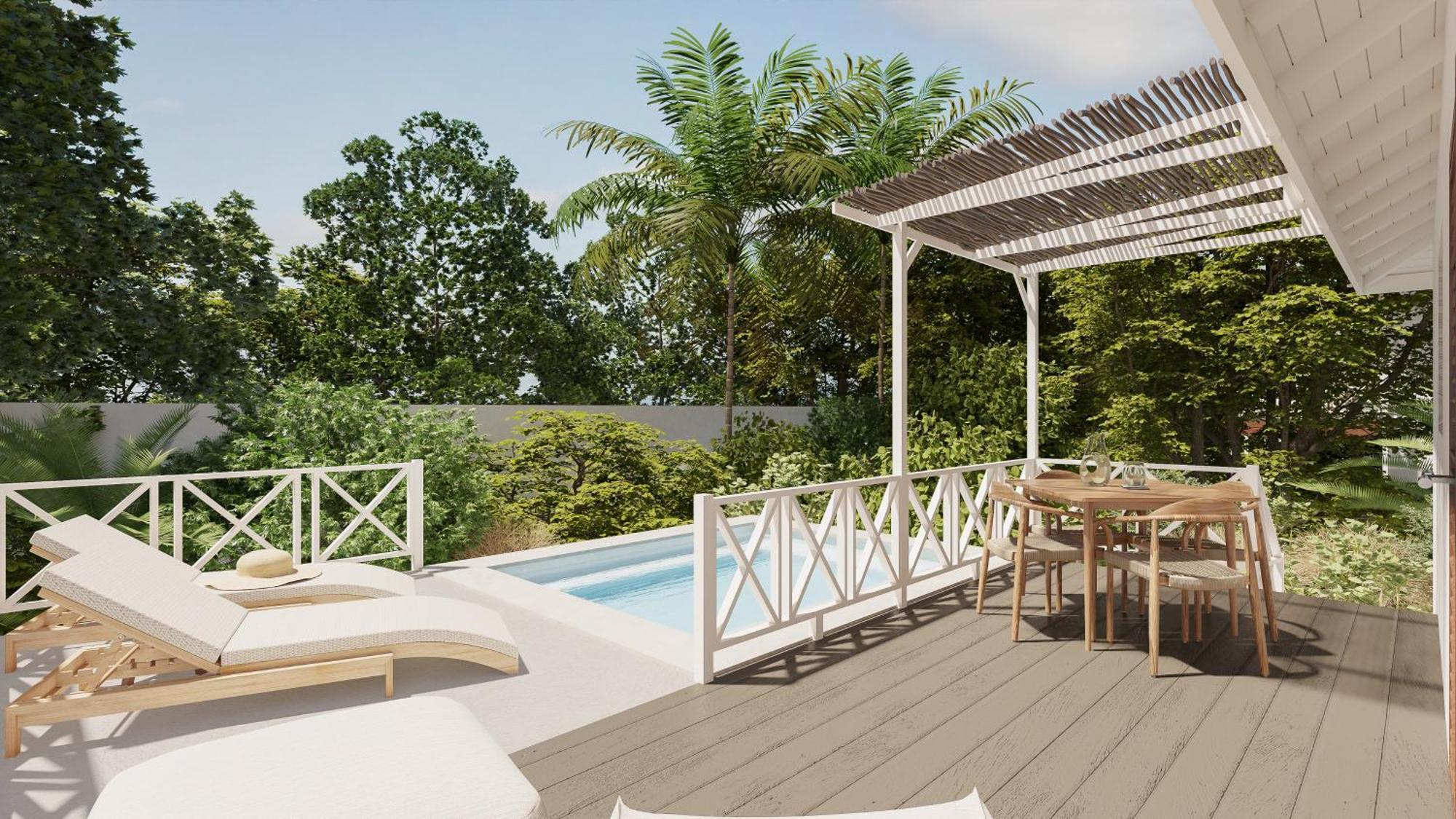 Botanique Bungalows Westpunt Екстер'єр фото